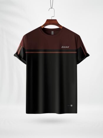 ZAIAX COFFEE BLACK COMBINATION TSHIRT - CB2CFB