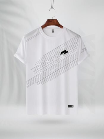 ZAIAX WHITE COLOR PRINT TSHIRT - JHIW