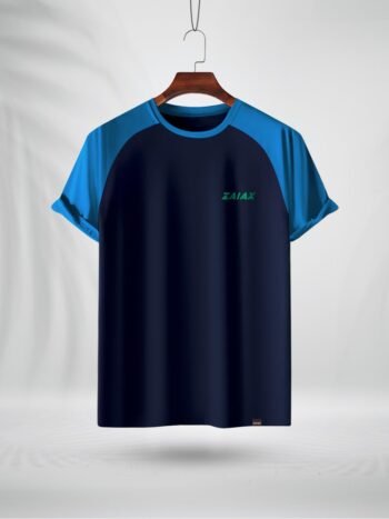 ZAIAX SKY NAVY RAGLAN TSHIRT - RGSN