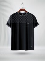 ZAIAX BLACK CHESS PRINT TSHIRT – DBAB2