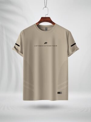 ZAIAX CREAM PRINT TSHIRT – GYTC