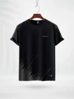 ZAIAX BLACK COLOR PRINT TSHIRT – JHIB2