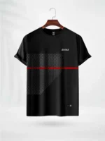 ZAIAX BLACK CIRCLE PRINT TSHIRT – CKB