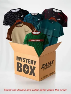 ZAiAX Any 4 Pieces Mix Half sleeve T-Shirt Mystery Box – HFMXMSTY4
