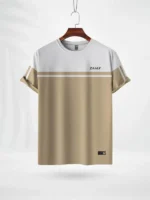 ZAIAX WHITE CREAM COMBINATION TSHIRT – CB2WC