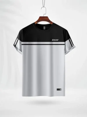 ZAIAX BLACK WHITE COMBINATION TSHIRT – CB2BW