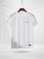 ZAIAX WHITE COLOR PRINT TSHIRT- JHIW2