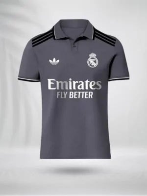 ZAiAX REAL MADRID POLO CLUB JERSEY GREY – CJPLRMG