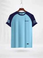 ZAIAX NAVY LIGHT SKY RAGLAN TSHIRT – RGNLS