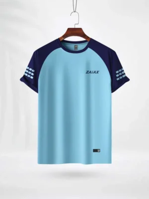 ZAIAX NAVY LIGHT SKY RAGLAN TSHIRT – RGNLS