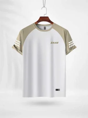 ZAIAX CREAM WHITE RAGLAN TSHIRT – RGCW