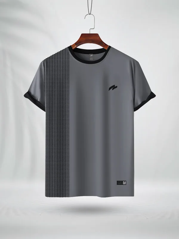 1SDPG ZAIAX GREY BLACK PRINT TSHIRT – 1SDPG