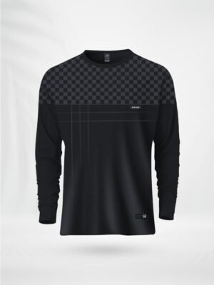 ZAIAX BLACK FULL SLEEVE PRINT TSHIRT – FLBB