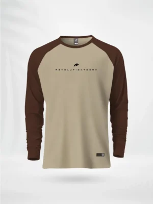 ZAIAX COFFEE CREAM FULL SLEEVE REGLAN TSHIRT – FLRGCFC