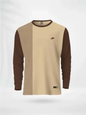 ZAIAX COFFEE CREAM FULL SLEEVE PRINT TSHIRT – FL1SDPCFC