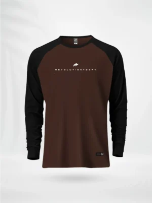 ZAIAX BLACK COFFEE FULL SLEEVE REGLAN TSHIRT – FLRGBCF