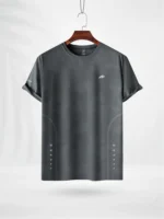 ZAiAX ELITE JACQUARD OLIVE TSHIRT - JQELTG