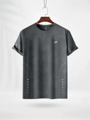 ZAiAX ELITE JACQUARD OLIVE TSHIRT - JQELTG