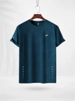 ZAiAX ELITE JACQUARD OLIVE TSHIRT - JQELTPB