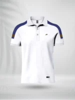 ZAIAX WHITE DESIGN POLO – PLSLVDW