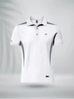 ZAIAX WHITE DESIGN POLO – PLNKSW