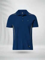 ZAIAX PETROL BLUE DESIGN POLO – PLNKSPB