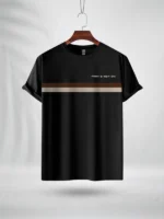 ZAIAX BLACK PRINT TSHIRT- TRDB