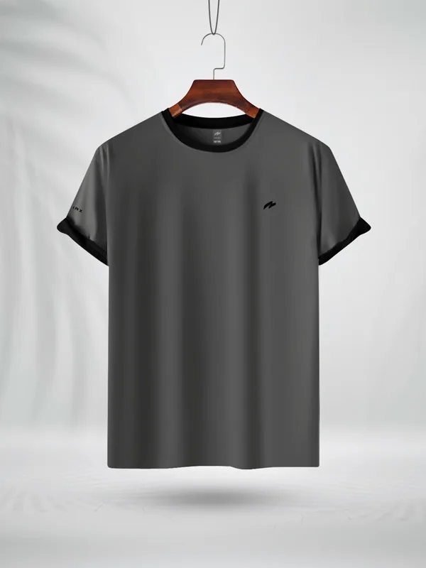 e02lzzwgxvx0fka3lcah ZAIAX DUSTY GREY COTTON TSHIRT - CSLDBDG