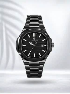 ZAIAX BLACK CLASSY WATCH POEDAGAR - WTCPYDBLA