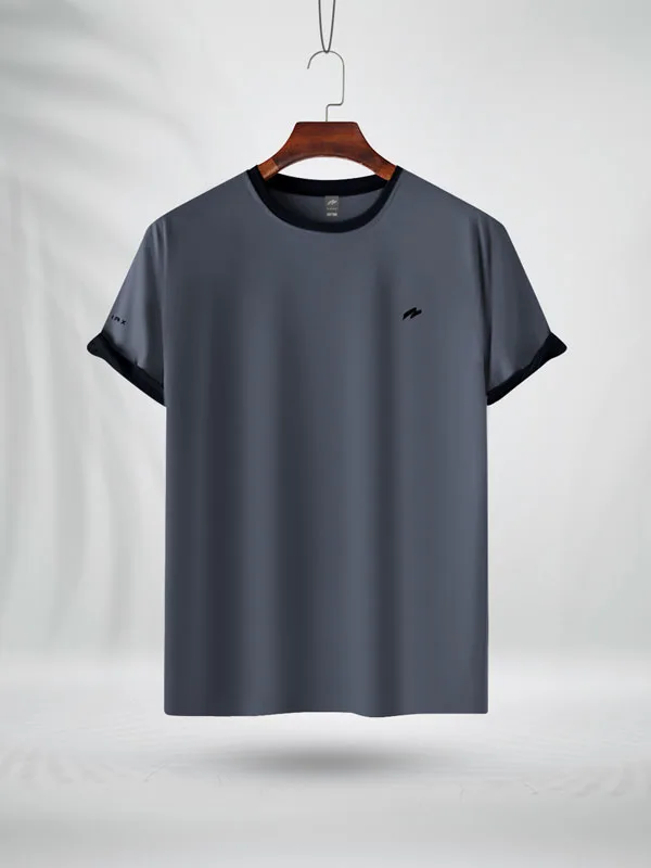 CSLDBG ZAIAX GREY COTTON TSHIRT - CSLDBG