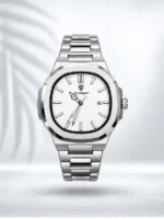 ZAIAX SILVER CLASSY WATCH POEDAGAR - WTCPYDWW
