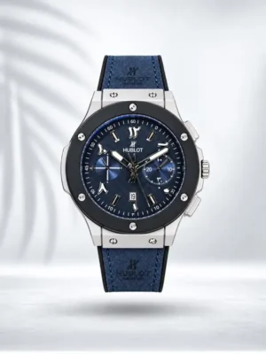 ZAIAX BLUE CLASSY WATCH HUBLOT - WTCHBBLU