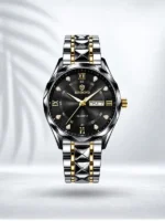 ZAIAX BLACK CLASSY WATCH BINBOND - WTCBNDDM