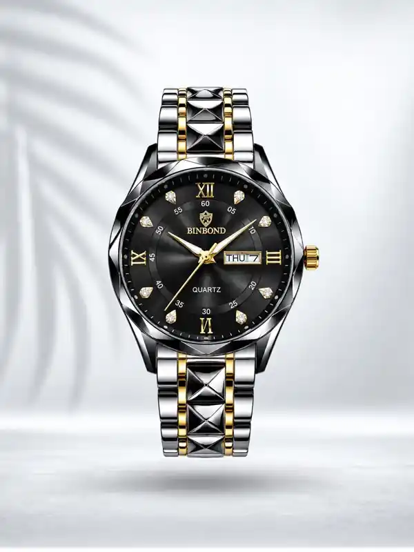 WTCBNDDM ZAIAX BLACK CLASSY WATCH BINBOND - WTCBNDDM