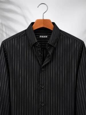 ZAIAX OLD MONEY BLACK SHIRT - SRTB
